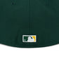 NEW ERA Oakland Athletics MLB Upside Down Dark Green 59FIFTY Fitted Cap