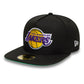 New Era LA Lakers NBA Core Black 9FIFTY Snapback Adjustable Cap