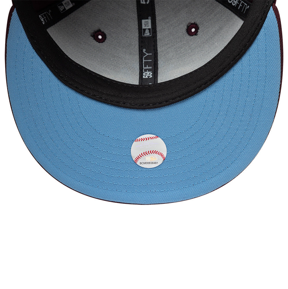 New Era New York Yankees Floral Maroon 59FIFTY