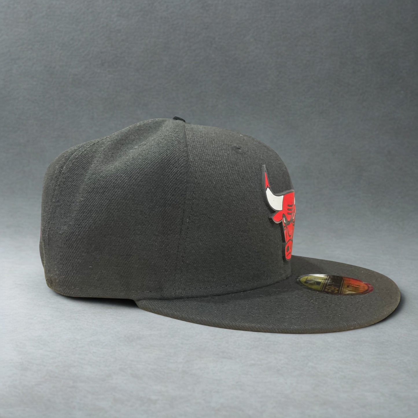 New Era Chicago Bulls Team Rubber NBA 59fifty Fitted