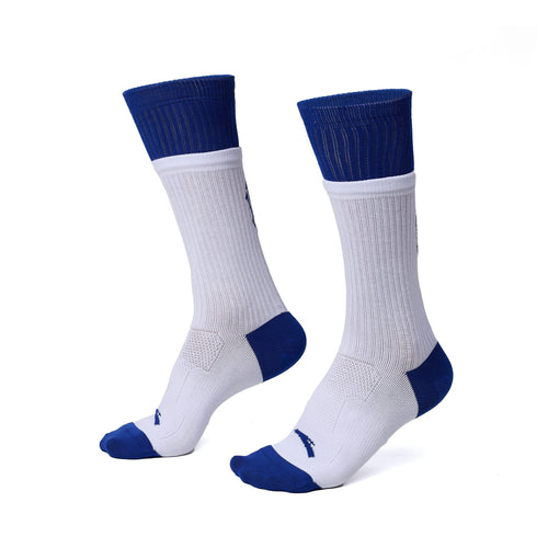 ANTA KAI Basketball Crew Socks Mini Logo blue