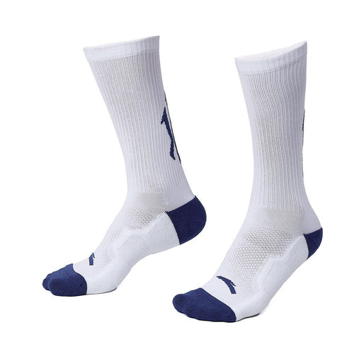 ANTA KAI Logo Basketball Socks Blue