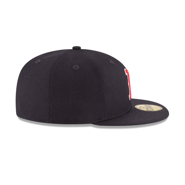 New Era Boston Red Sox MLB Wool WS 59Fifty Fitted Cap Navy