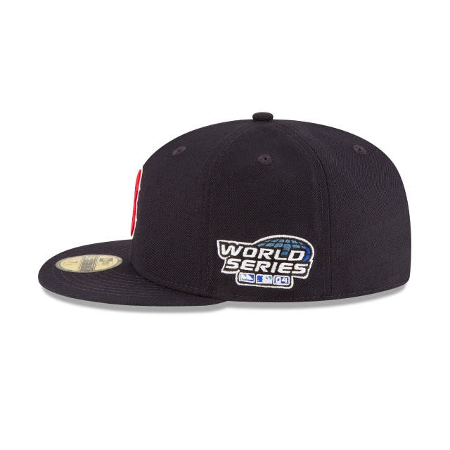 New Era Boston Red Sox MLB Wool WS 59Fifty Fitted Cap Navy