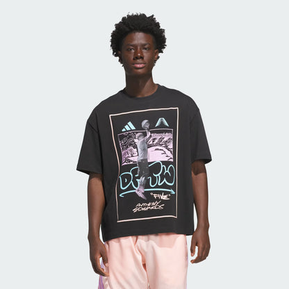 ADIDAS ANTHONY EDWARDS DFTW ANIME TEE