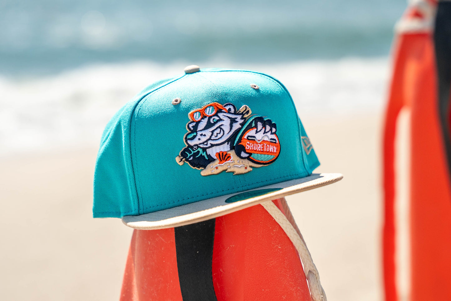 New Era Jersey Shore BlueClaws TNC ShoreTown Beach Badgers 59FIFTY Cap