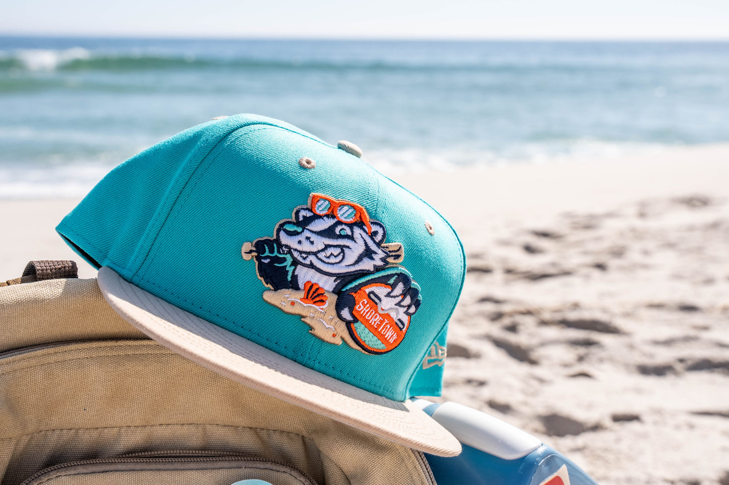 New Era Jersey Shore BlueClaws TNC ShoreTown Beach Badgers 59FIFTY Cap