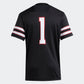 ADIDAS Texas Tech Red Raiders Premier Black Alternate Football Jersey