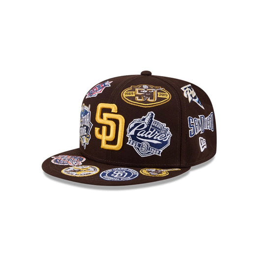 New Era San Diego Padres MLB All Over Team 59FIFTY Fitted Cap