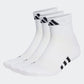 ADIDAS Performance Cushioned Mid-Cut Socks 3 Pairs