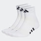 ADIDAS Performance Cushioned Mid-Cut Socks 3 Pairs