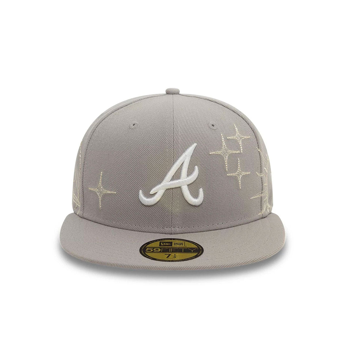 NEW ERA Atlanta Braves MLB Zodiac Grey 59FIFTY Fitted Cap