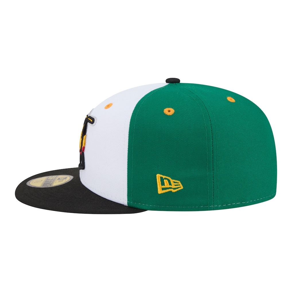 New Era Albuquerque Isotopes White/Black Minor League Theme Nights 59FIFTY Fitted Hat