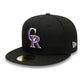 New Era Colorado Rockies Authentic On Field Black 59FIFTY Fitted Cap