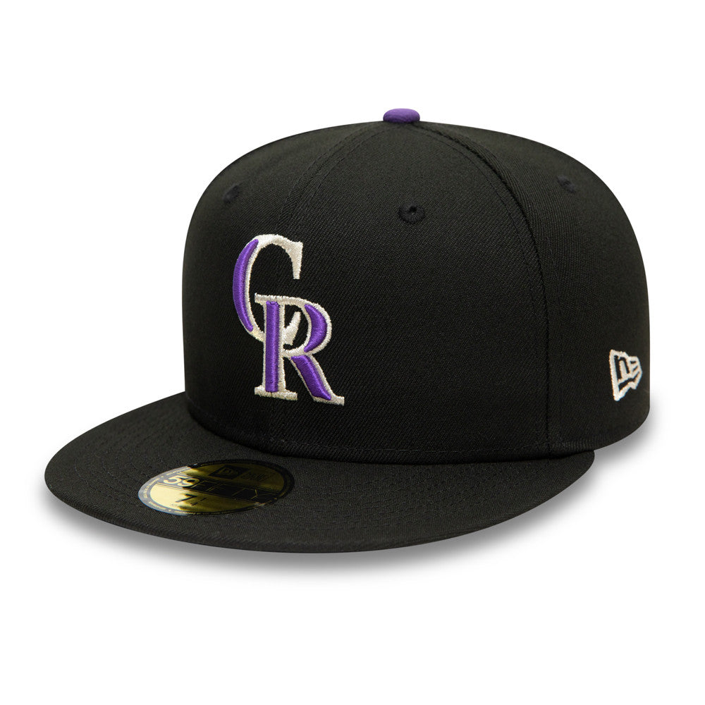 New Era Colorado Rockies Authentic On Field Black 59FIFTY Fitted Cap