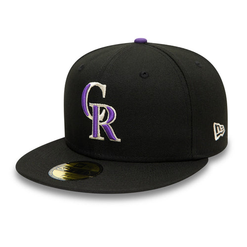New Era Colorado Rockies Authentic On Field Black 59FIFTY Fitted Cap