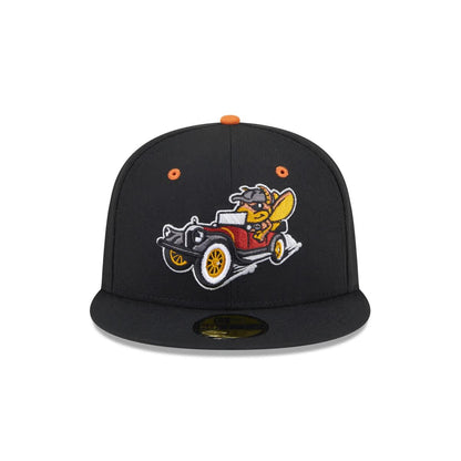 New Era Winston-Salem Dash Black Theme Nights 59FIFTY Fitted Hat