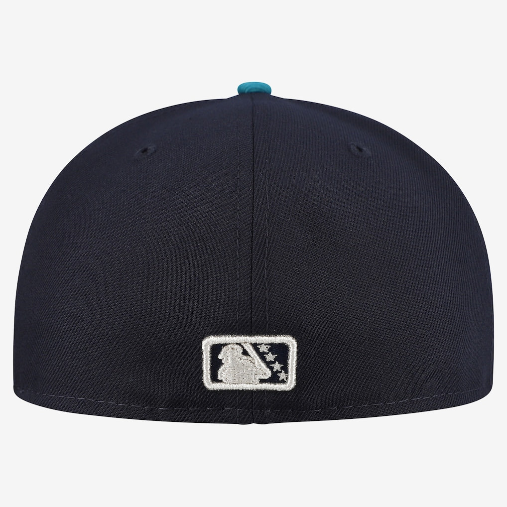New Era Inland Empire 66ers New Era Navy/Green Authentic Collection 59FIFTY Fitted Hat
