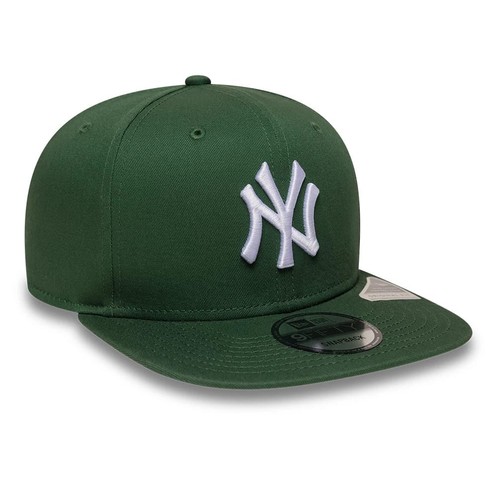 NEW ERA Yankees MLB League Essential Dark Green 9FIFTY Snapback Adjustable Cap