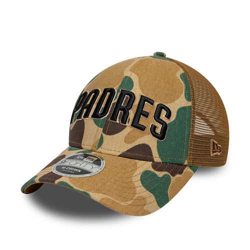 NEW ERA San Diego Padres MLB Wordmark Duck Camo 9FORTY M-Crown Adjustable Cap