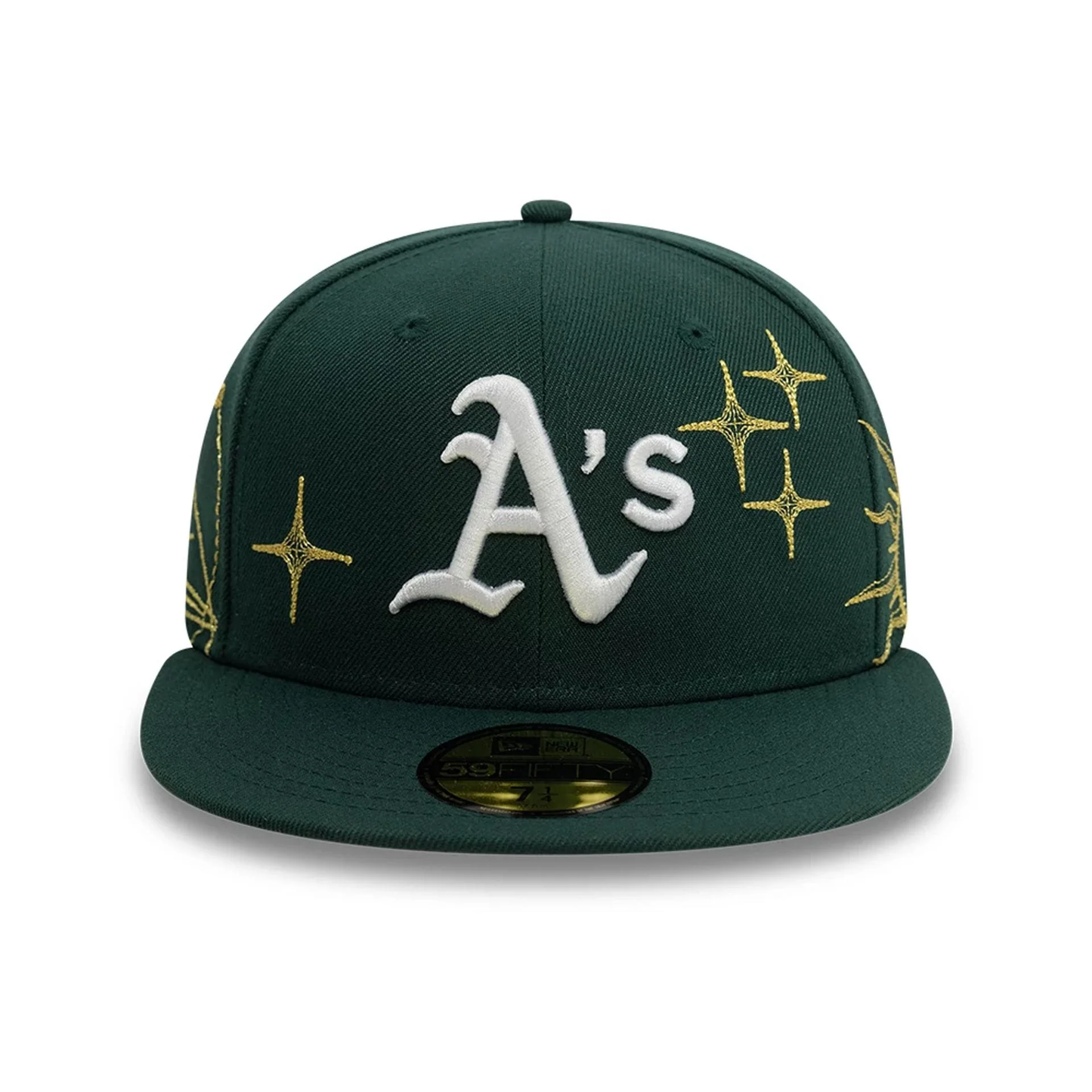NEW ERA Oakland Athletics MLB Zodiac Dark Green 59FIFTY Fitted Cap