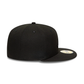 NEW ERA Atlanta Braves MLB Black on Black 59FIFTY Fitted Cap
