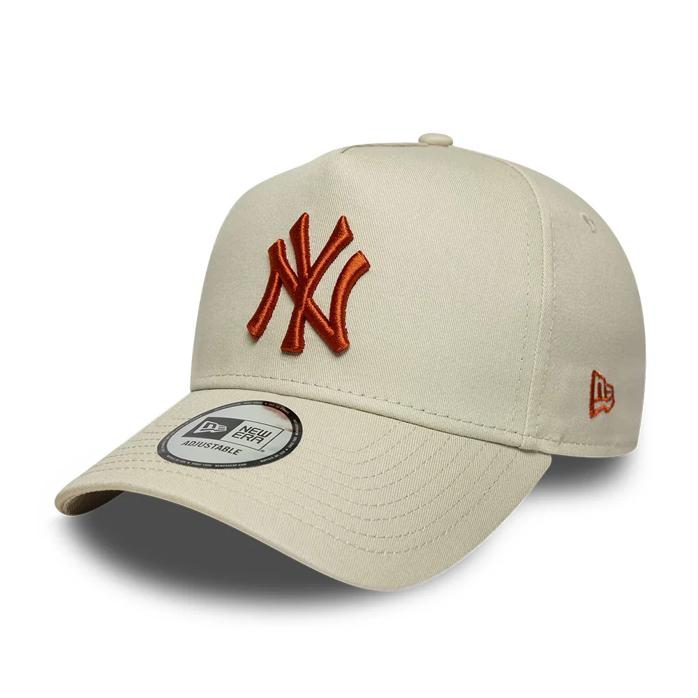 NEW ERA New York Yankees MLB League Essential Cream 9FORTY E-Frame Adjustable Cap