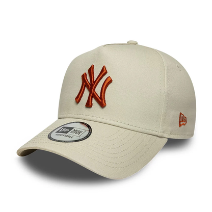NEW ERA New York Yankees MLB League Essential Cream 9FORTY E-Frame Adjustable Cap