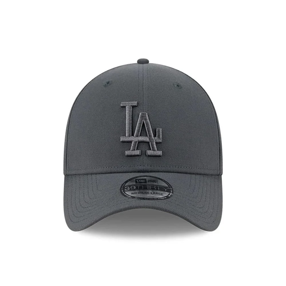 NEW ERA LA Dodgers MLB Steel Charcoal 39THIRTY Stretch Fit Cap