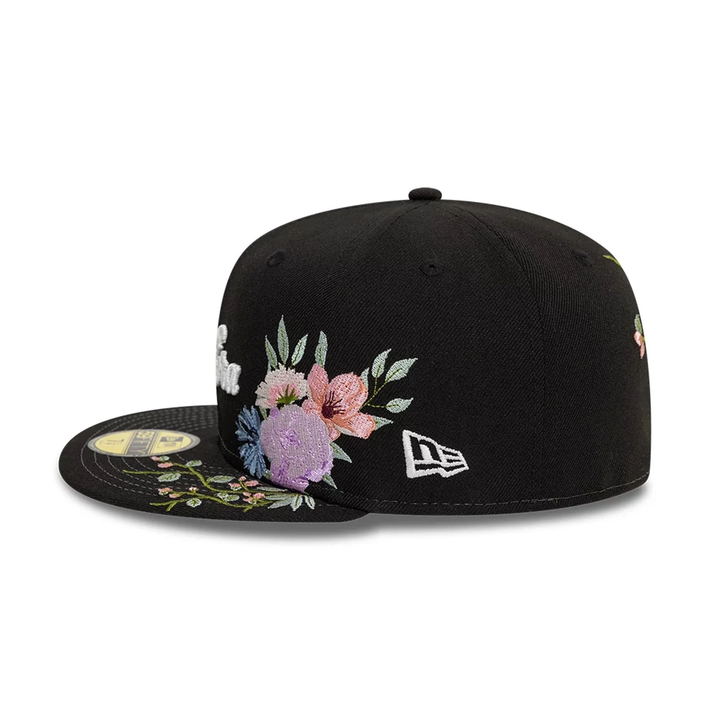 NEW ERA New Era Floral Emblem Black 59FIFTY Fitted Cap
