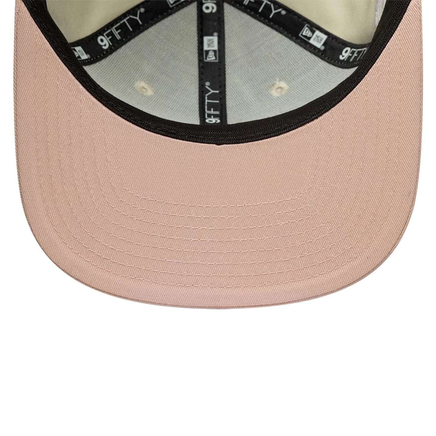 NEW ERA LA Dodgers MLB World Series Patch Light Beige 9FIFTY Snapback Adjustable Cap