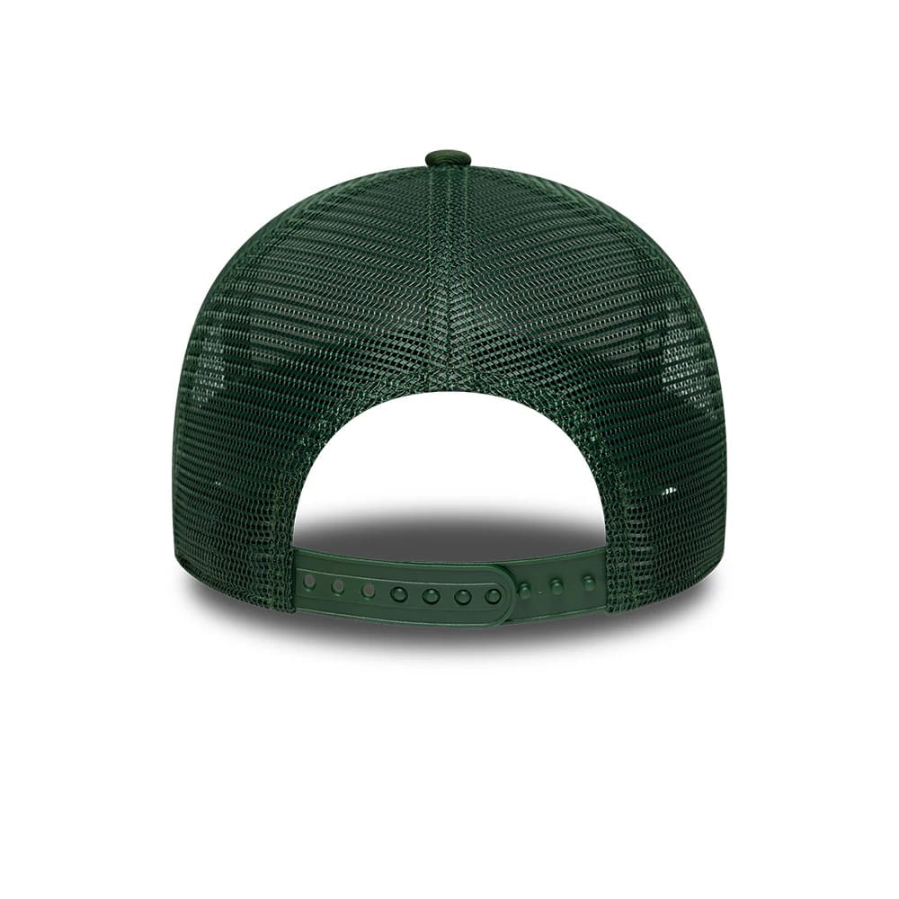 NEW ERA New Era Licence Plate Dark Green 9FORTY A-Frame Trucker Adjustable Cap