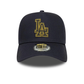 NEW ERA LA Dodgers MLB Metallic Outline Navy 9FORTY A-Frame Adjustable Cap