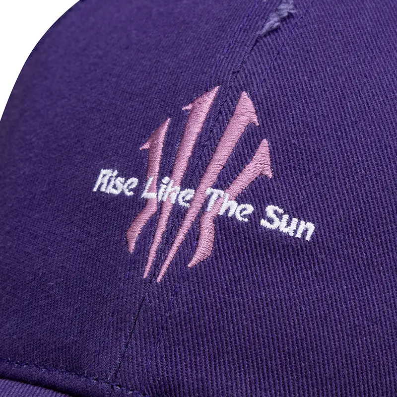 ANTA KAI Baseball Purple Cap