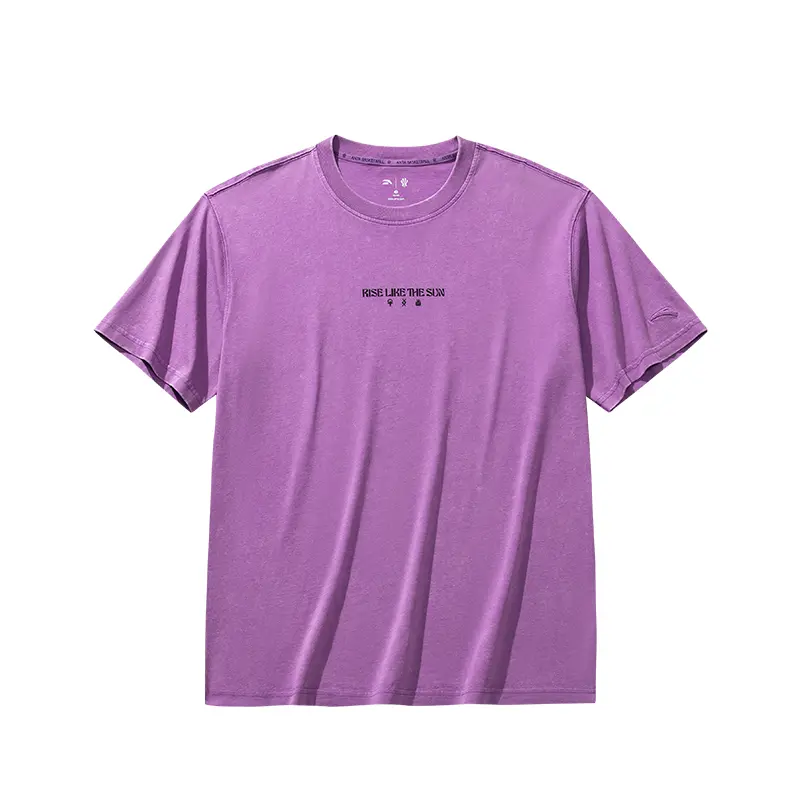 ANTA KAI Rise Like The Sun Washed Purple T-Shirt