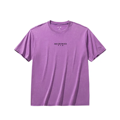 ANTA KAI Rise Like The Sun Washed Purple T-Shirt