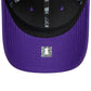 NEW ERA LA Lakers NBA Side Script Purple 9FORTY M-Crown Adjustable Cap
