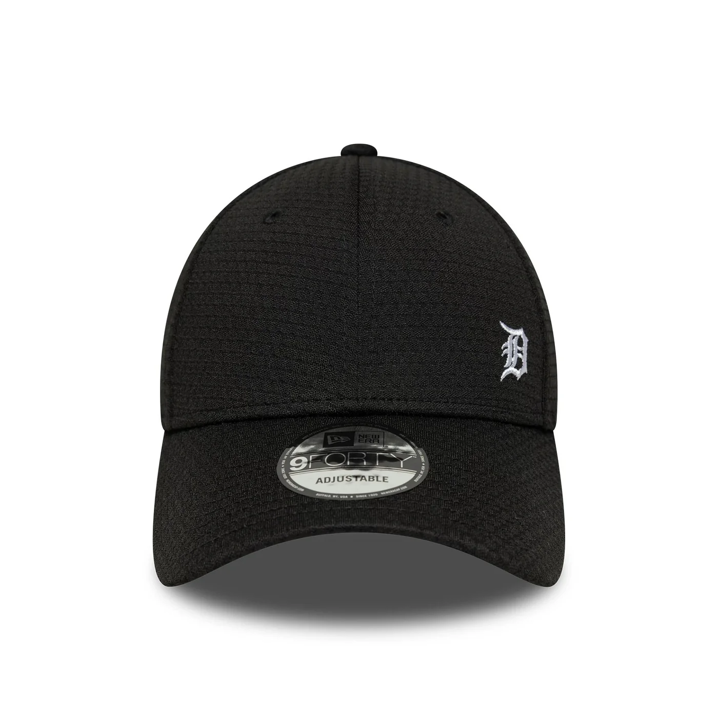 NEW ERA Detroit Tigers MLB Flawless Mesh Black 9FORTY Adjustable Cap