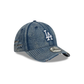 NEW ERA Los Angeles Dodgers MLB Acid Wash Denim 9FORTY Adjustable Cap