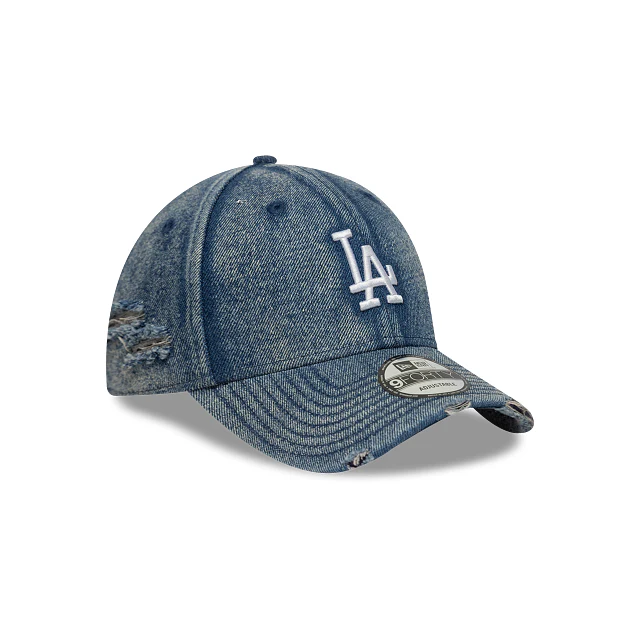 NEW ERA Los Angeles Dodgers MLB Acid Wash Denim 9FORTY Adjustable Cap
