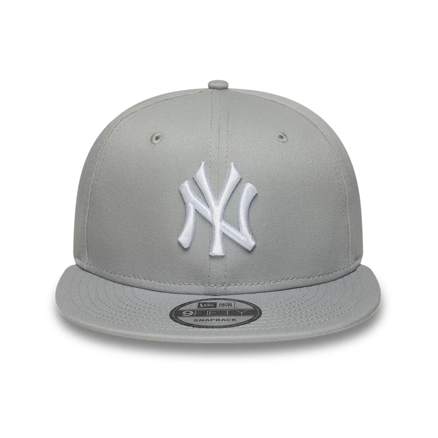 NEW ERA New York Yankees MLB League Essential Grey 9FIFTY Snapback Adjustable Cap
