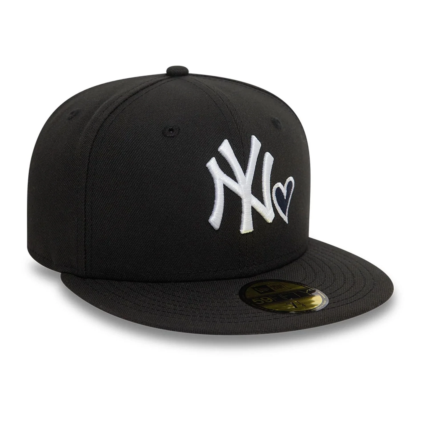 NEW ERA New York Yankees MLB Heart Icon Black 59FIFTY Fitted Cap