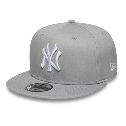 NEW ERA New York Yankees MLB League Essential Grey 9FIFTY Snapback Adjustable Cap
