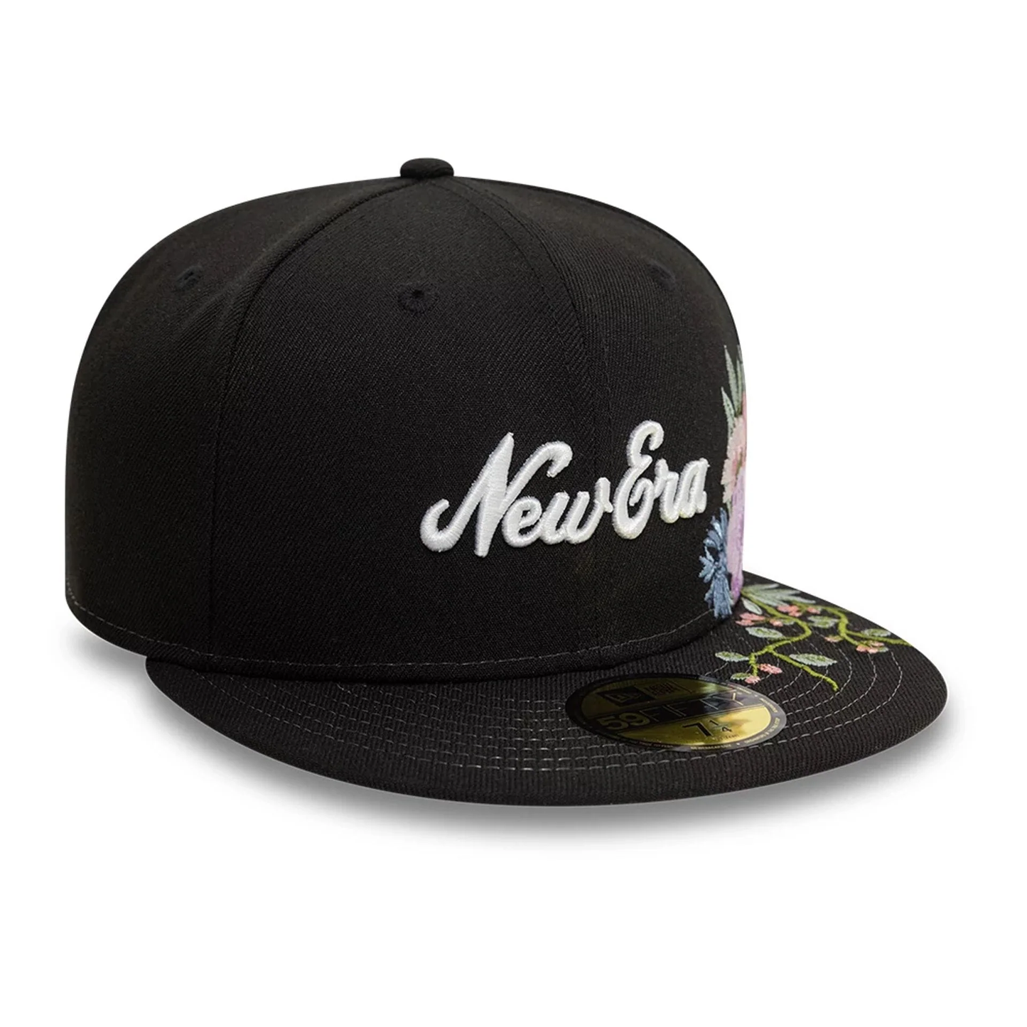 NEW ERA New Era Floral Emblem Black 59FIFTY Fitted Cap