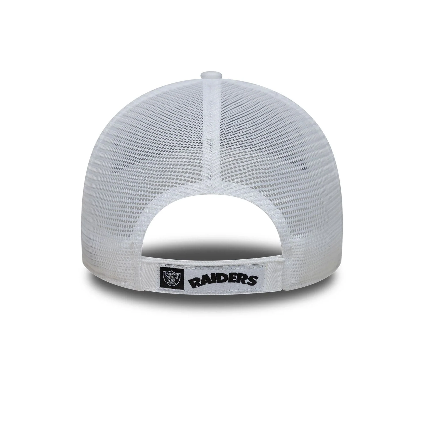 NEW ERA Las Vegas Raiders NFL White 9FORTY Trucker Adjustable Cap