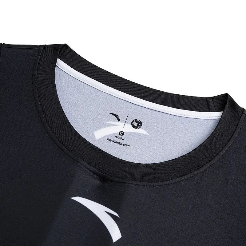 ANTA Basketball Black Game Suit Color