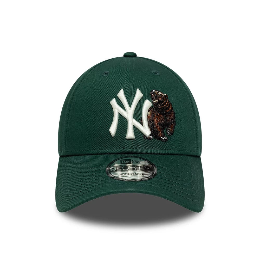 NEW ERA New York Yankees MLB Outdoor Icon Dark Green 9FORTY Adjustable Cap