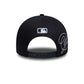 NEW ERA New York Yankees MLB Side Script Navy 9FORTY M-Crown Adjustable Cap