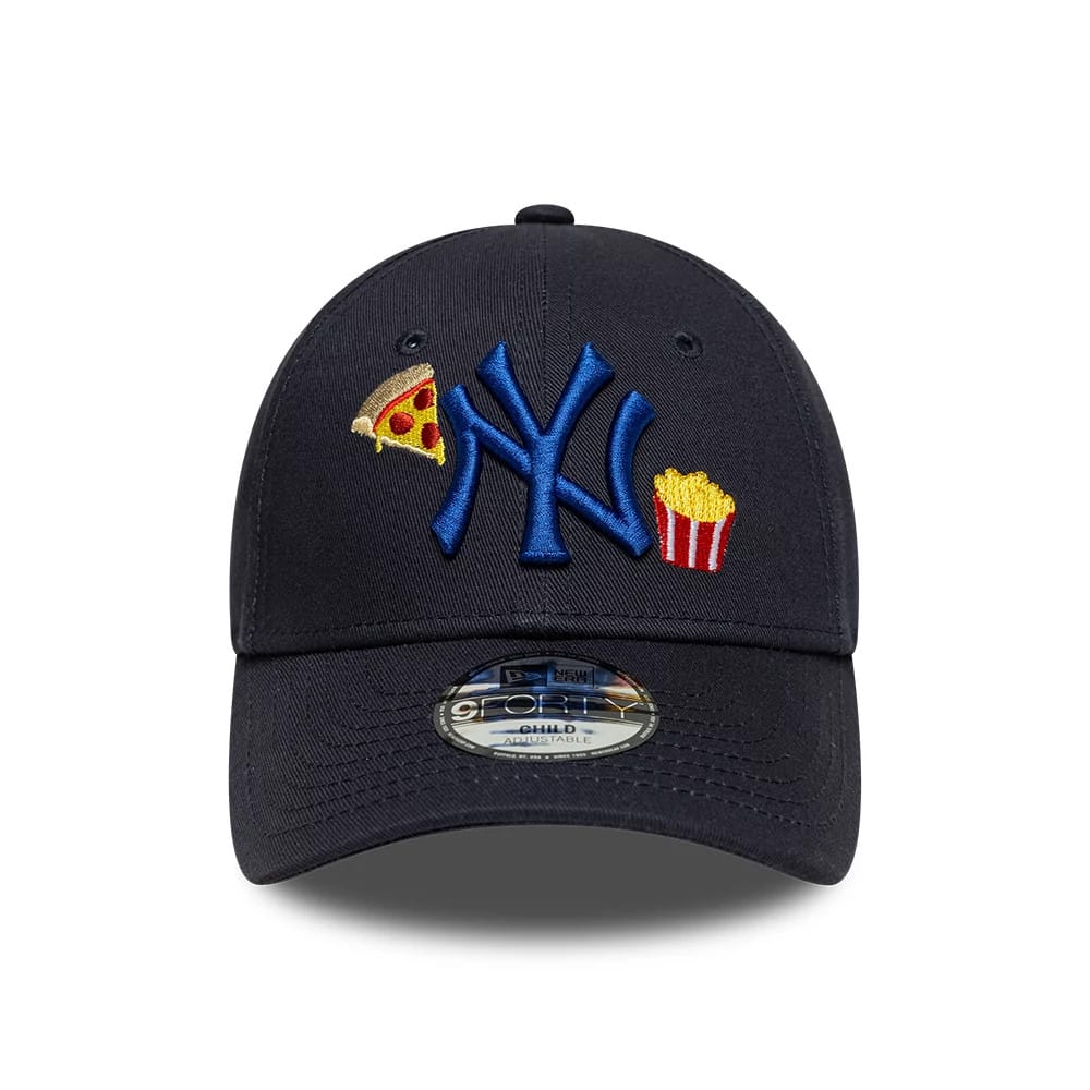 NEW ERA New York Yankees Child MLB Food Icon Navy 9FORTY Adjustable Cap