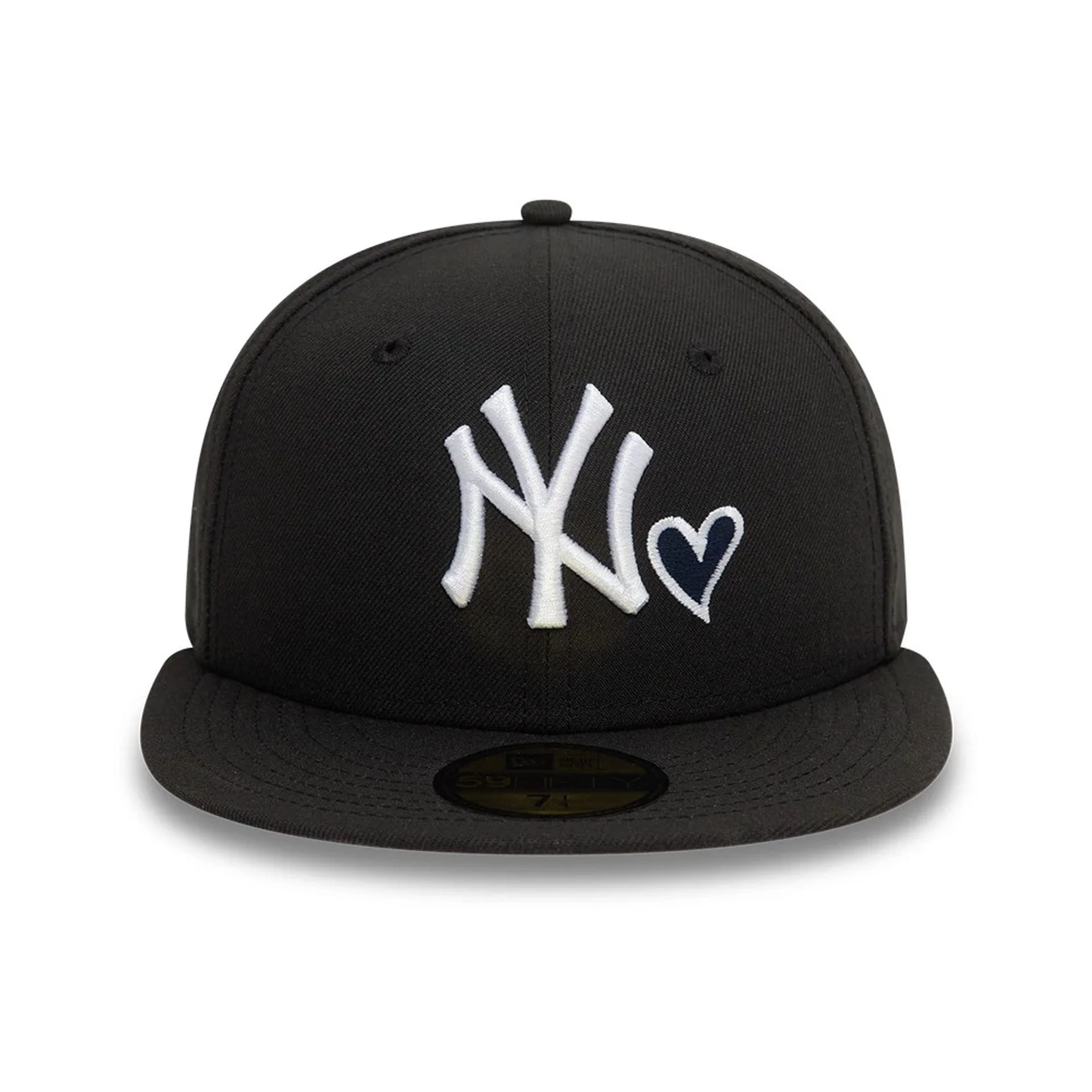 NEW ERA New York Yankees MLB Heart Icon Black 59FIFTY Fitted Cap